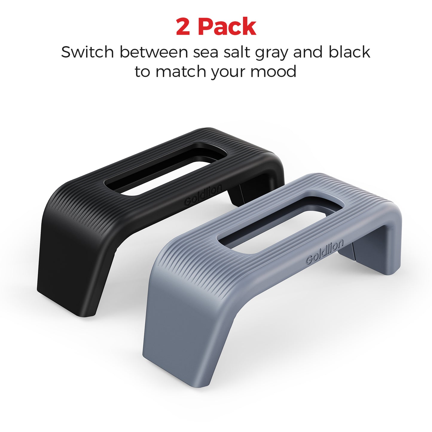Goldlion Silicone Lid Handle Cover Compatible with Ninja Crockpot Slow Cooker - Heat-Resistant Handle Sleeve, Holder, Grip Accessories for Ninja Foodi Possiblecooker Pro, 2 Pack